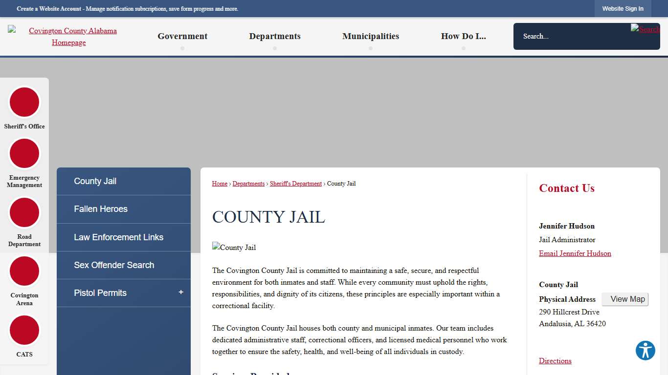 County Jail | Covington County, AL